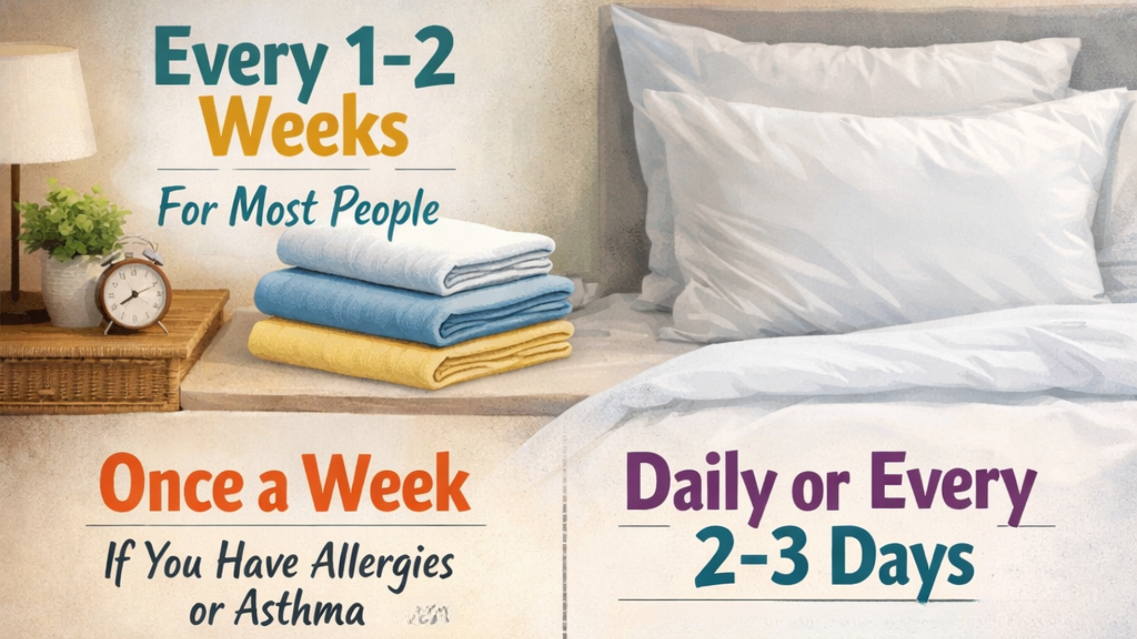 How Often Should You Change Your Bedsheets? Expert Recommendations