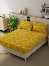 Eakstar | Queen Bedsheet | Yellow