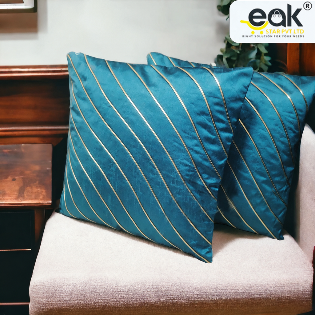 Eakstar | Cushion Covers | Pack of 5 | Blue