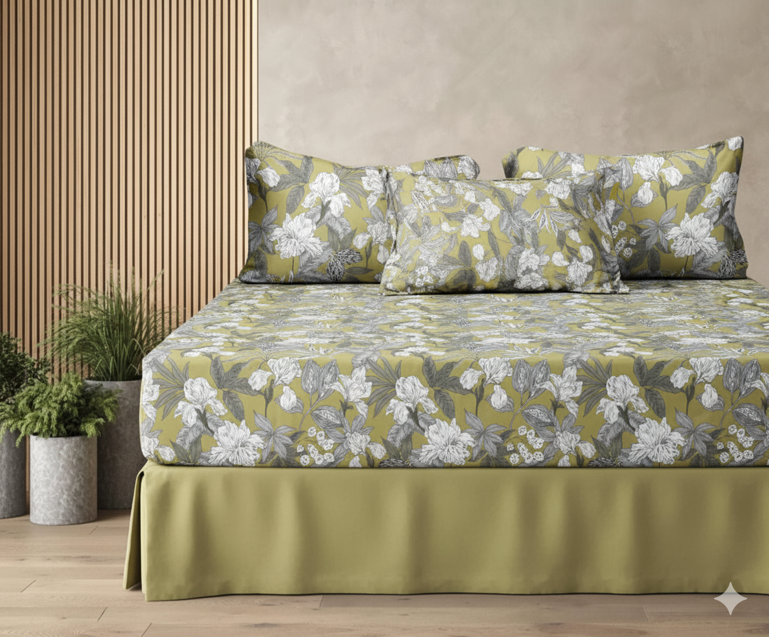 Eakstar | Fitted Bedsheet | King Size