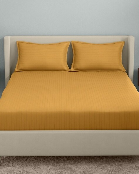 Eakstar | Fitted Bedsheets | Mustard