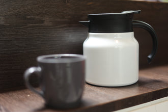 Stainless Steel Double Wall Vacuum Insulated Flask | White