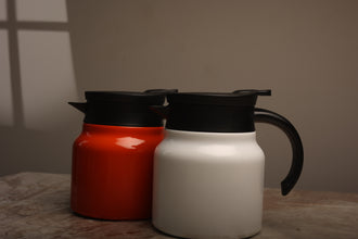 Stainless Steel Double Wall Vacuum Insulated Flask | White