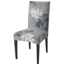 Eakstar | Chair Cover | Grey Leaf | Pack of 6