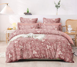 Eakstar | Bedsheet | Luxury | Pink Flower