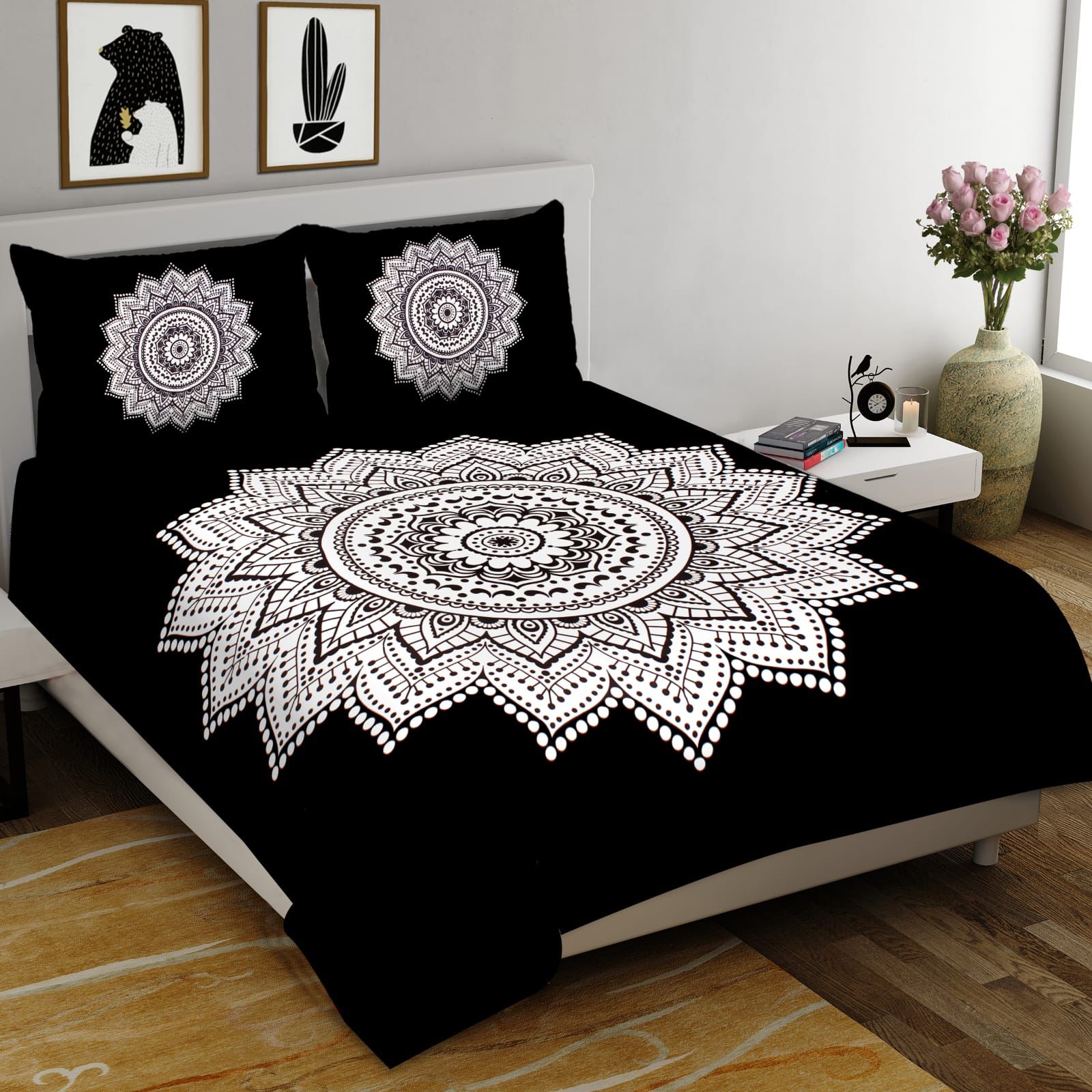 EakStar | Bedsheet | Black |Super King