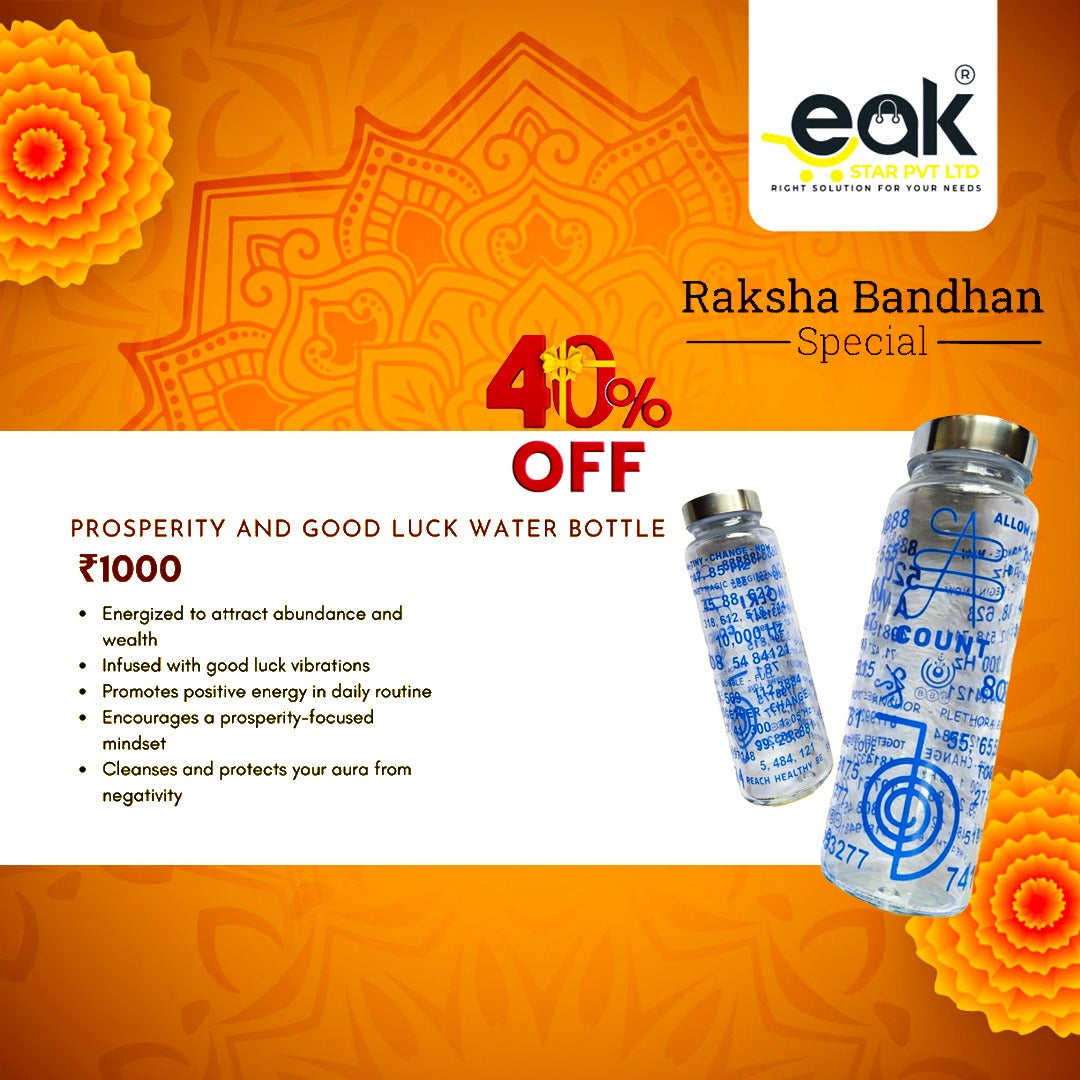 Eakstar | Prosperity & Good Luck Water Bottle