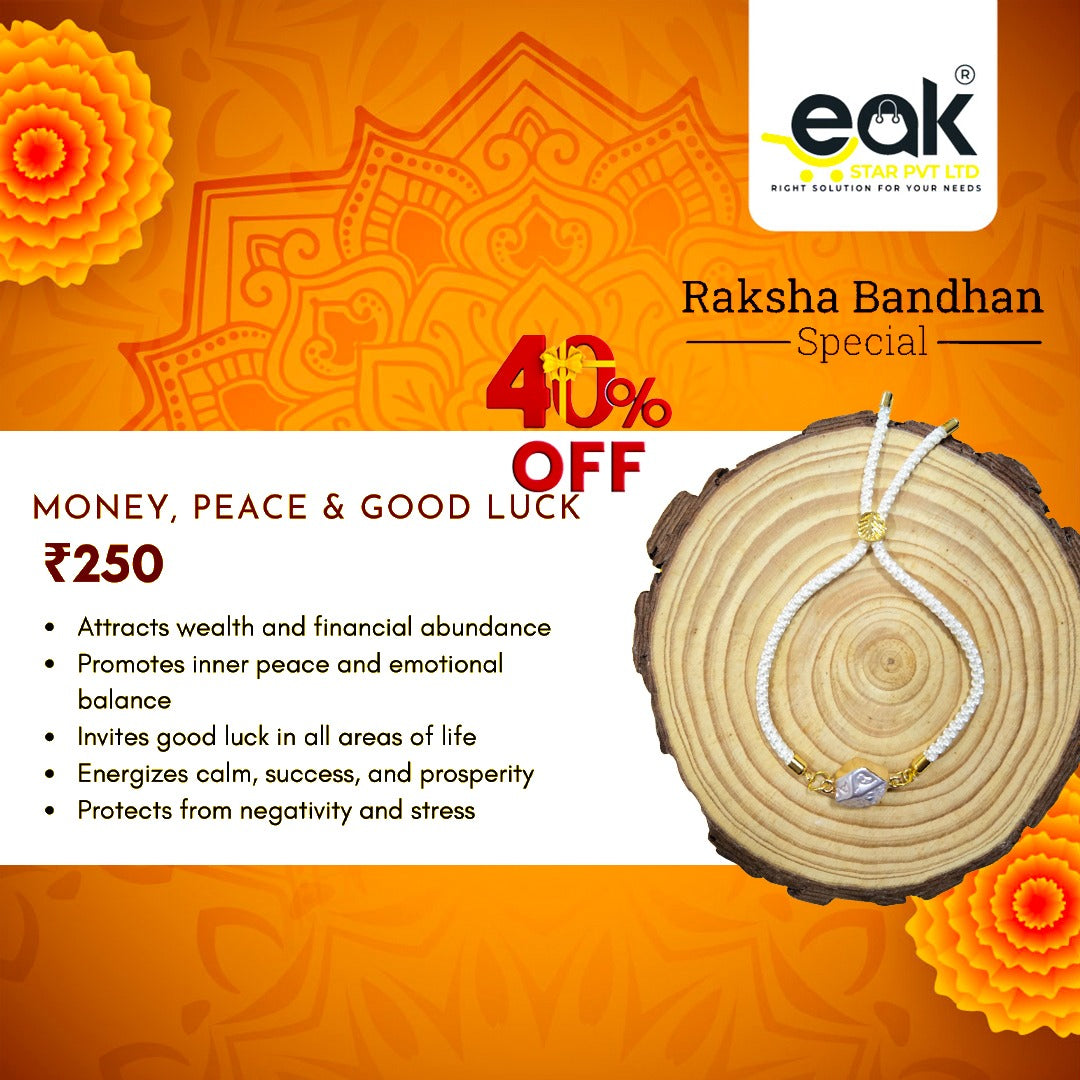 Eakstar | Money, Peace & Good Luck Rakhi