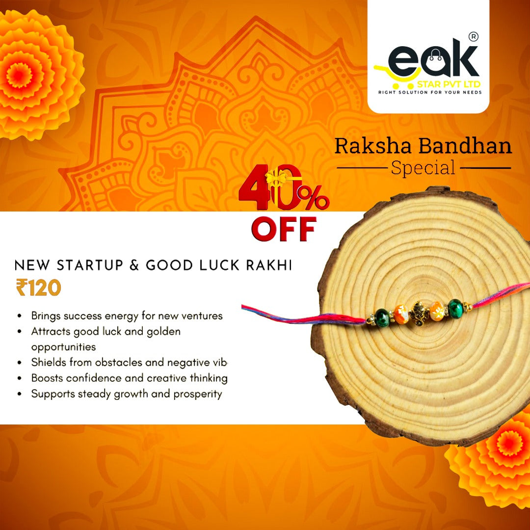 Eakstar | Good Luck & Startup Rakhi