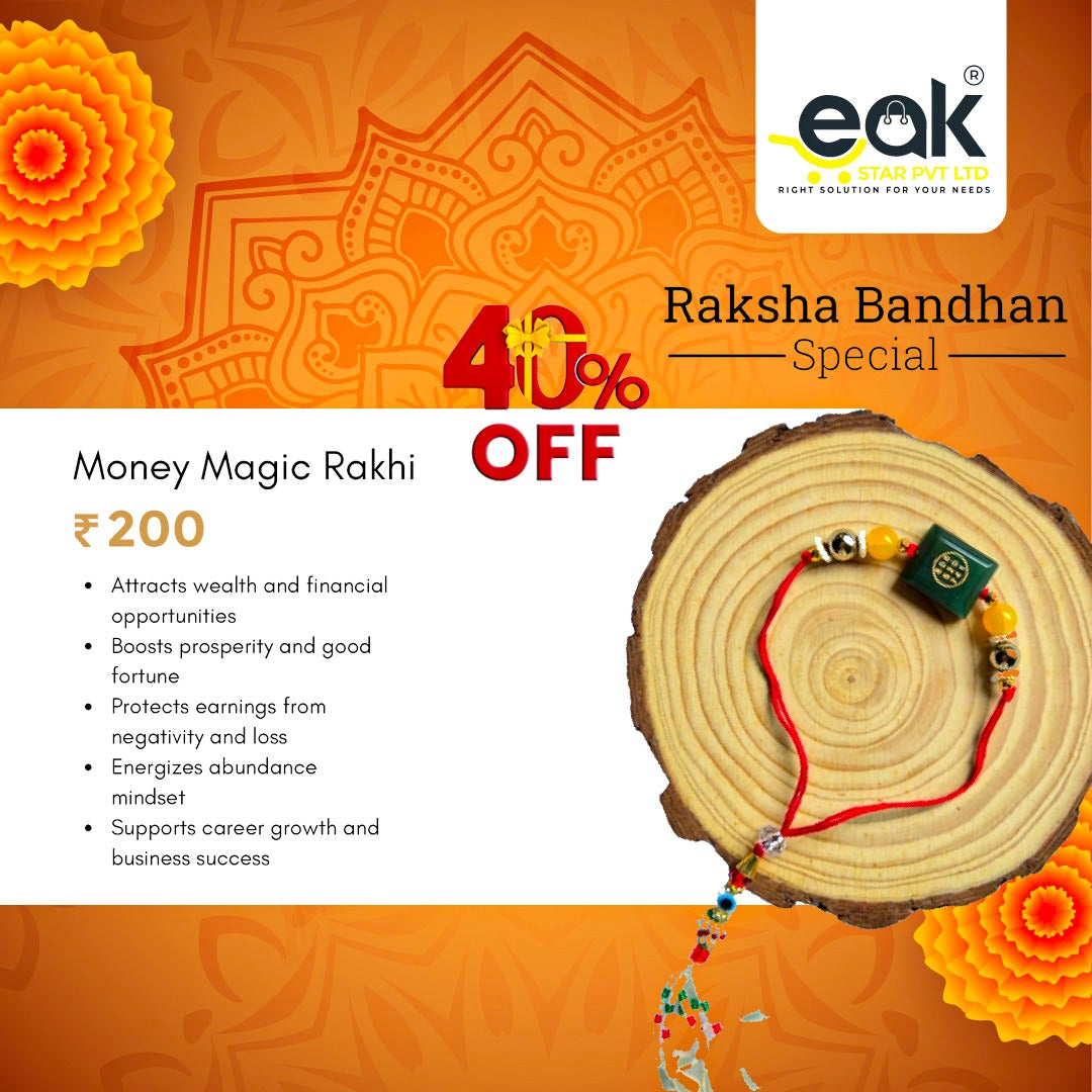 Eakstar | Money Magic Rakhi