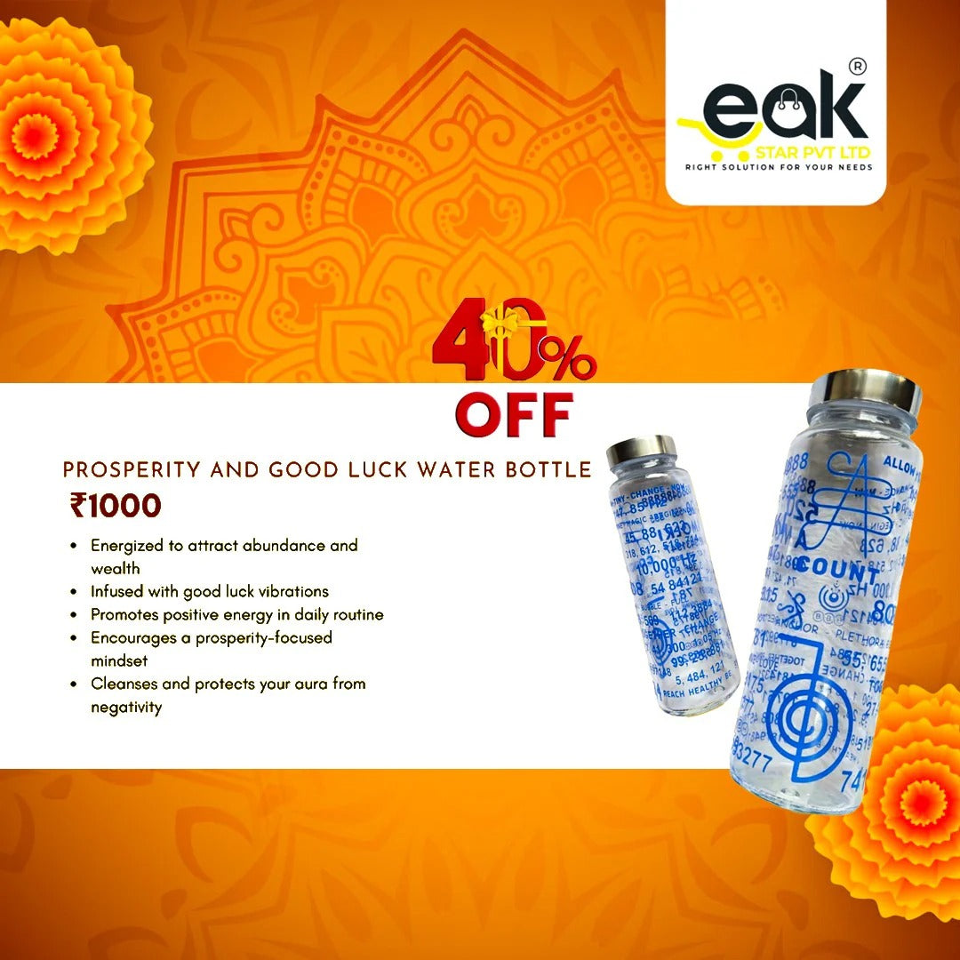 Eakstar | Prosperity & Good Luck Water Bottle