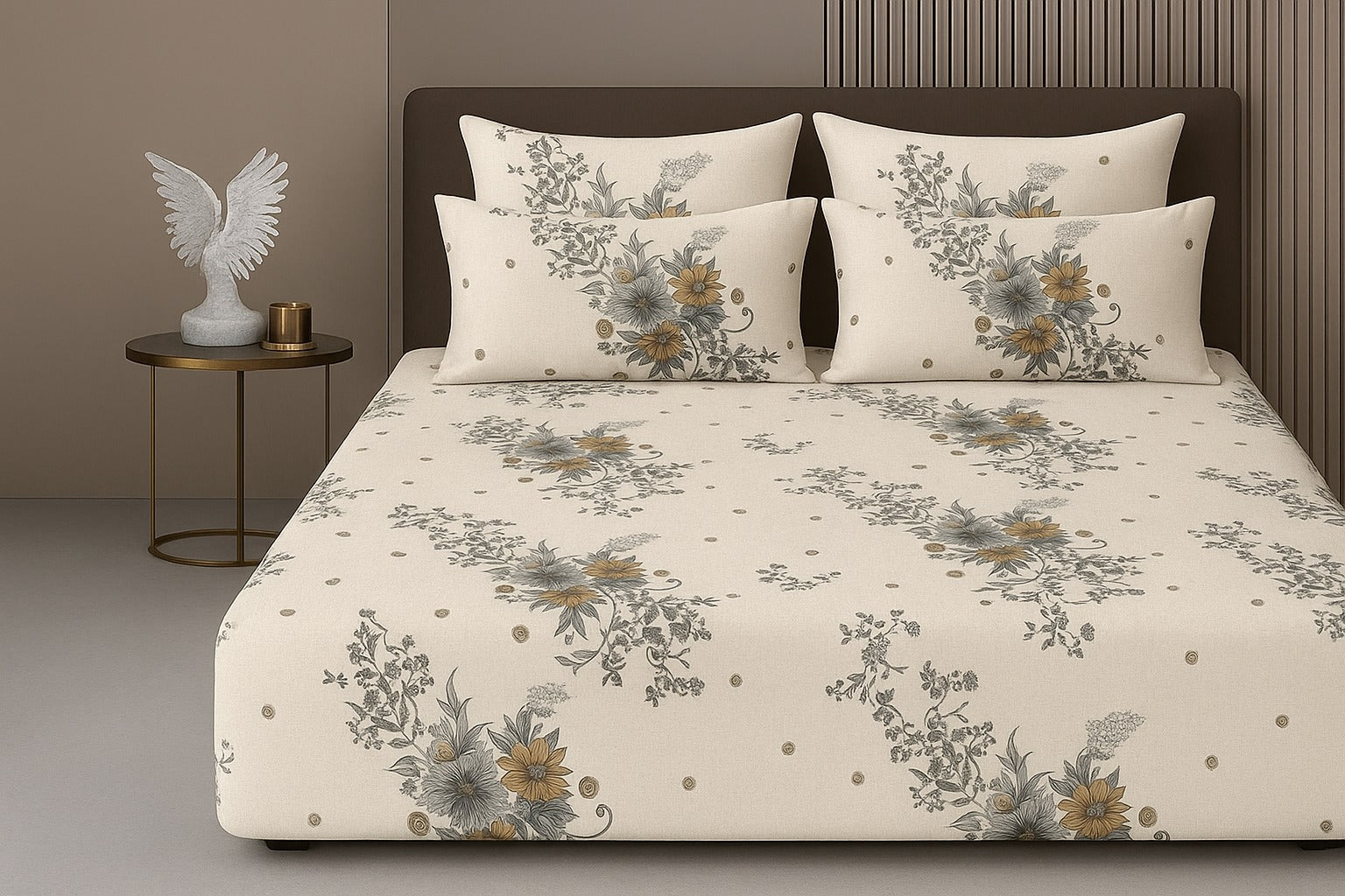 Eakstar | Fitted Bedsheet | King Size