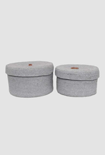 Eakstar | Set Of 2 Baskets | Grey